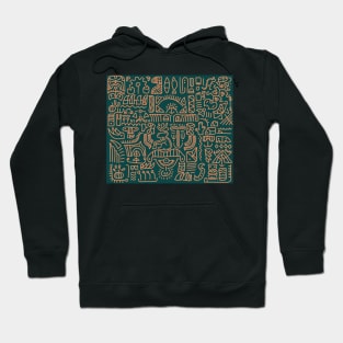 Koala doodle tribal artwork Hoodie